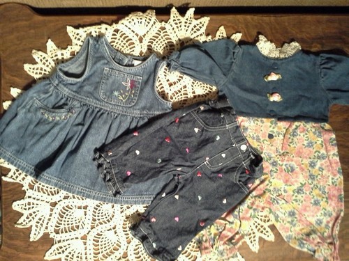 Jean lot girl toddler - jean, winter