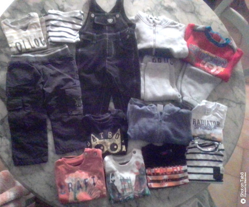 Gros lot vêtements bébé - lot,